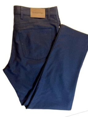 Ermenegildo Zegna Slim Fit Jeans - Dark Navy